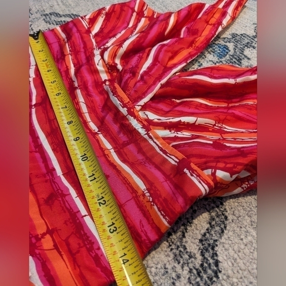 CARMEN MARC VALVO Silk Knee-Length Dress size 4 - Picture 6 of 8